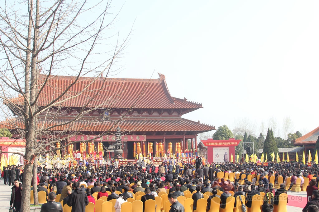 安徽涡阳天静宫隆重举行2017道祖圣诞拜祖大典