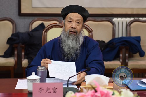 中国道教协会召开十届二次会长会议 学习汪洋主席讲话精神